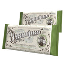 Packs of asswipes on a table