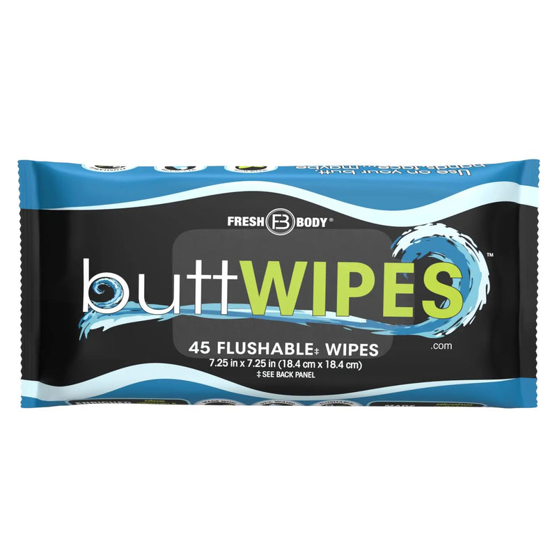 Buttwipes 45ct Flow Pack (select quantity) Fresh Body 1-Pack
