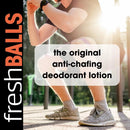 Fresh Balls the original anti-chafing deodorant lotion