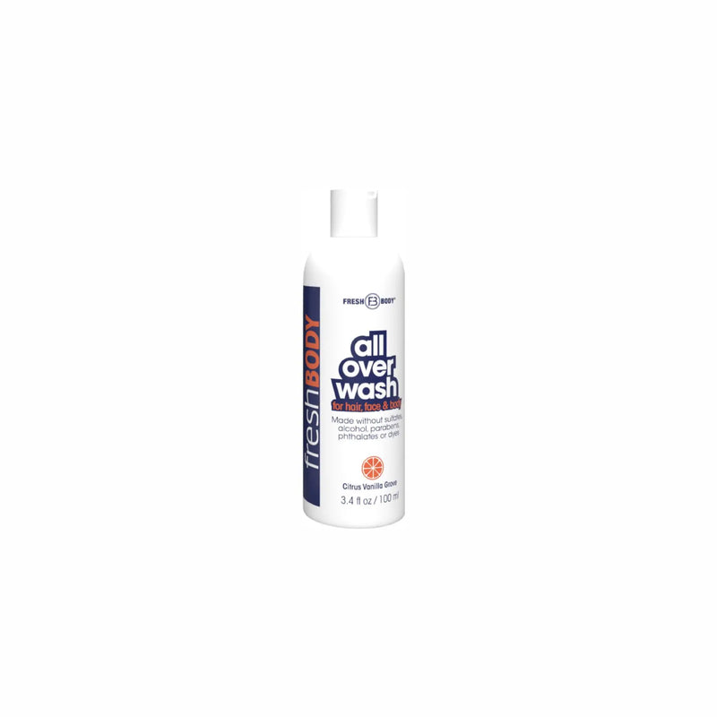 Fresh Bodywash All Over Wash - Citrus Vanilla Grove - 3.4 fl oz Travel Size Fresh Body 1-pack