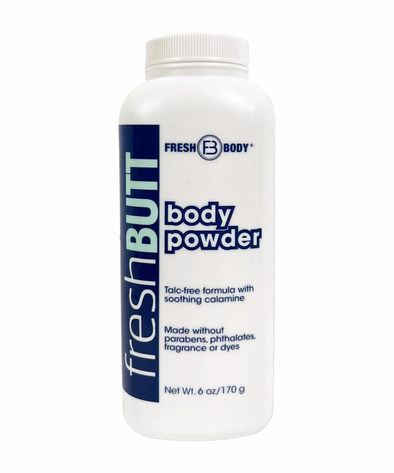 Fresh Butt Body Powder 6 oz Fresh Body FB® 1-pack