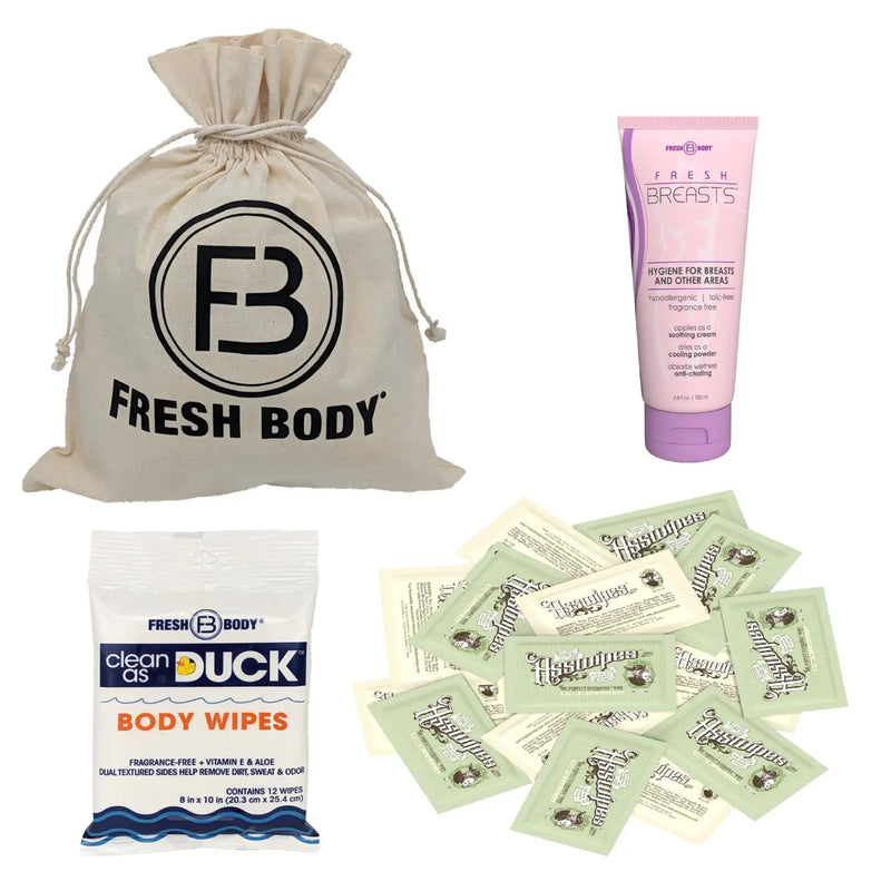 Holiday Freshness Gift Bag (for Him or Her, Naughty or Nice) Fresh Body FB® Her-Naughty