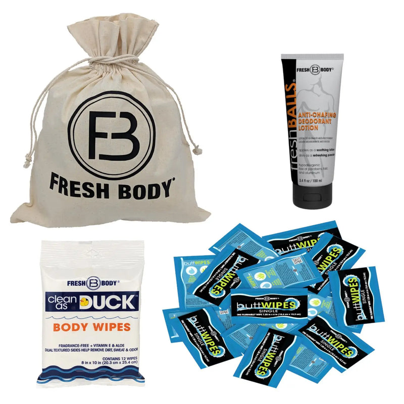Holiday Freshness Gift Bag (for Him or Her, Naughty or Nice) Fresh Body FB® Him-Nice