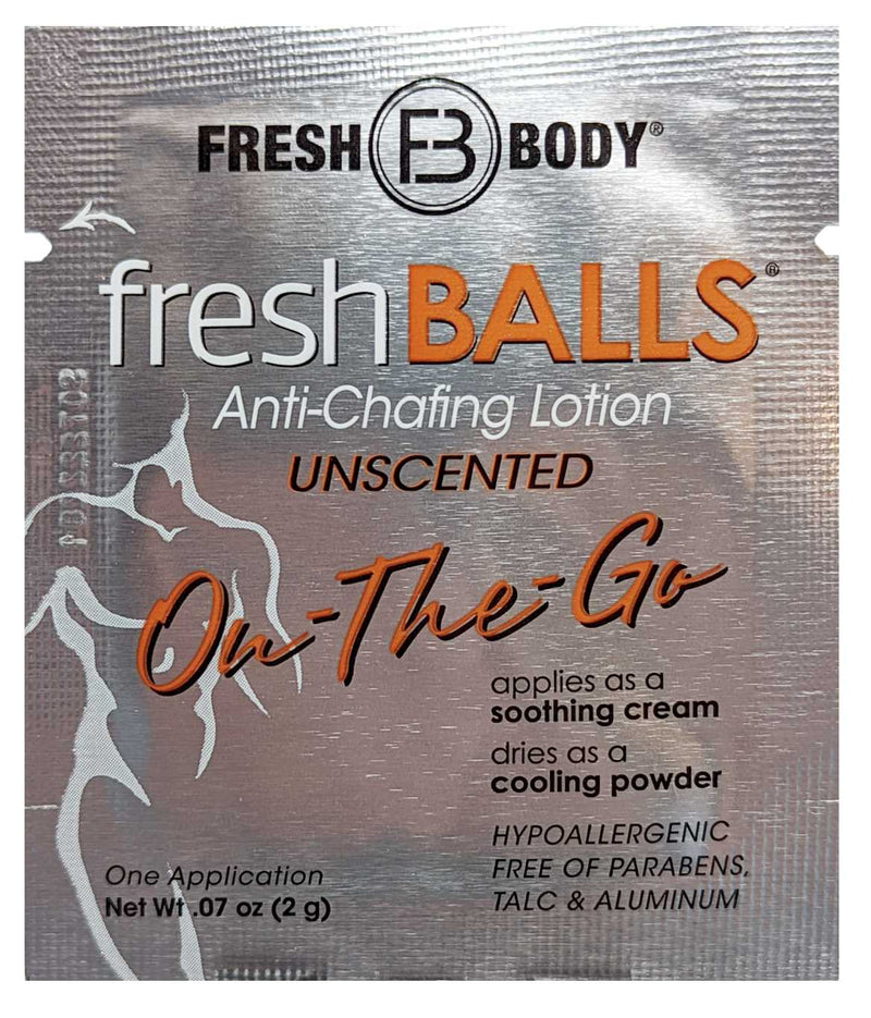 fresh balls packet on the go front of package