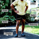 works on sides, pits, belly, batwing, balls and thighs