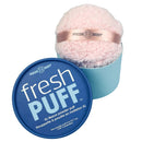 Fresh Puff, XL Powder Puff for Body Powder Applicator, (5" x 3") with Storage Box - Powder Sold Separately