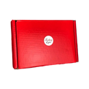 close up of closed gift box