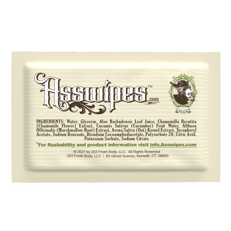 Asswipes (45ct Flow Pack + On-the-Go Singles) [BUNDLE]