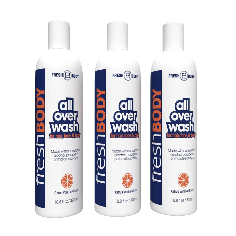 Fresh Bodywash All Over Wash - Citrus Vanilla Grove - 10.8 fl oz Fresh Body 3-pack