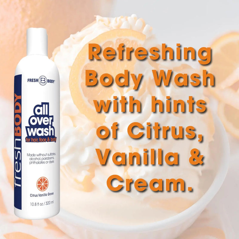 Fresh Bodywash All Over Wash - Citrus Vanilla Grove - 10.8 fl oz Fresh Body
