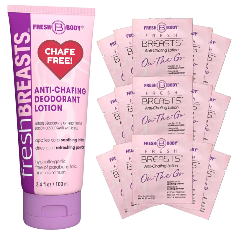 Fresh Breasts Anti-Chafing Cream 3.4 oz